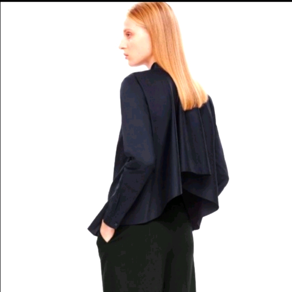 Cos hi lo shirt pleated back